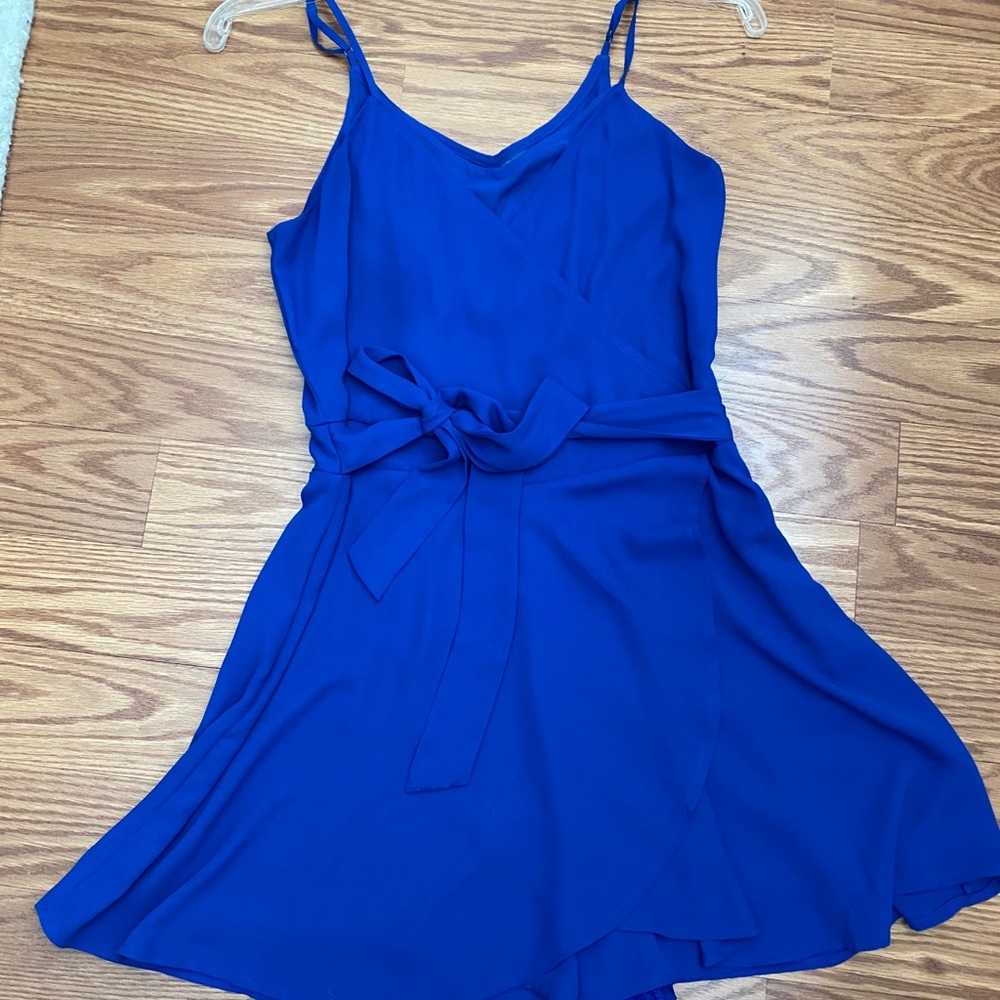 Strappy Blue Romper